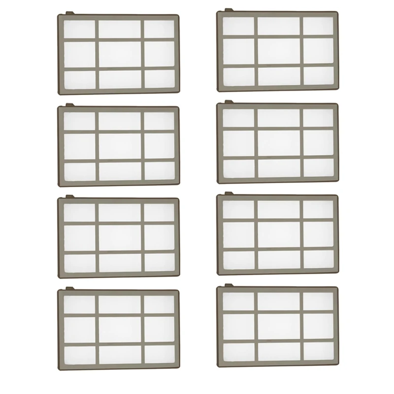 

8PCS Robot Vacuum Cleaner Primary Filter Sweeper Replacement Parts For Proscenic 800T 820S 820T 830T Spare Parts