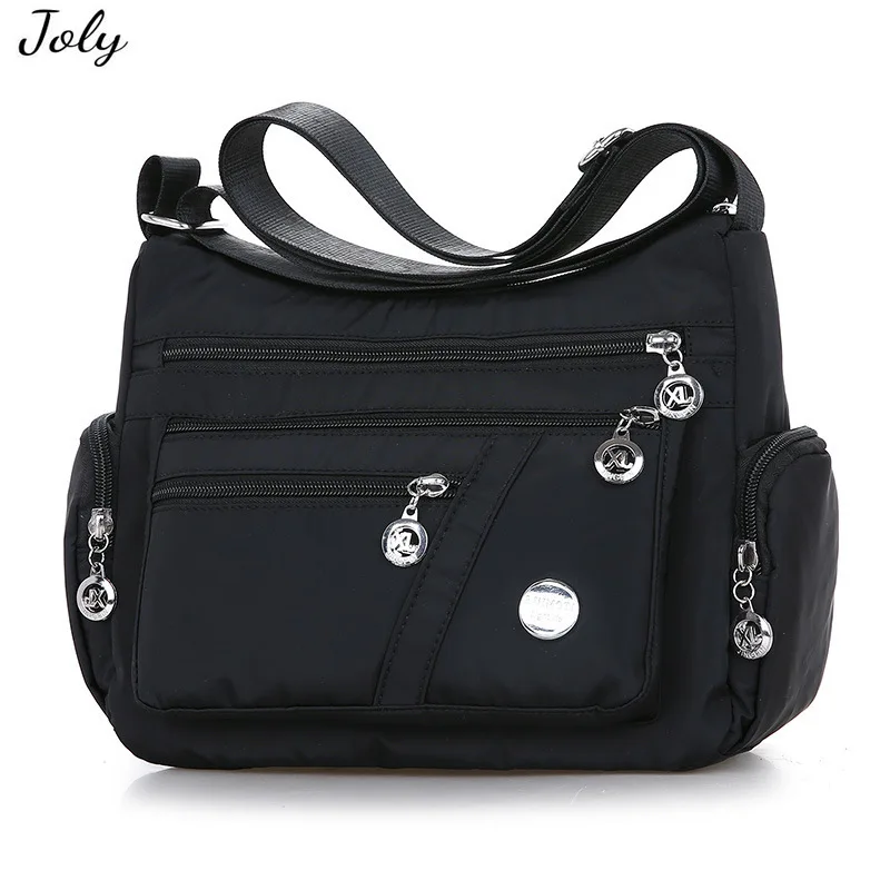 

Hot Sale Crossbody Bags Women Casual Handbags Shoulder Bags Nylon Top-handle Lightweight Waterproof Messenger bag Anti Theft Bag