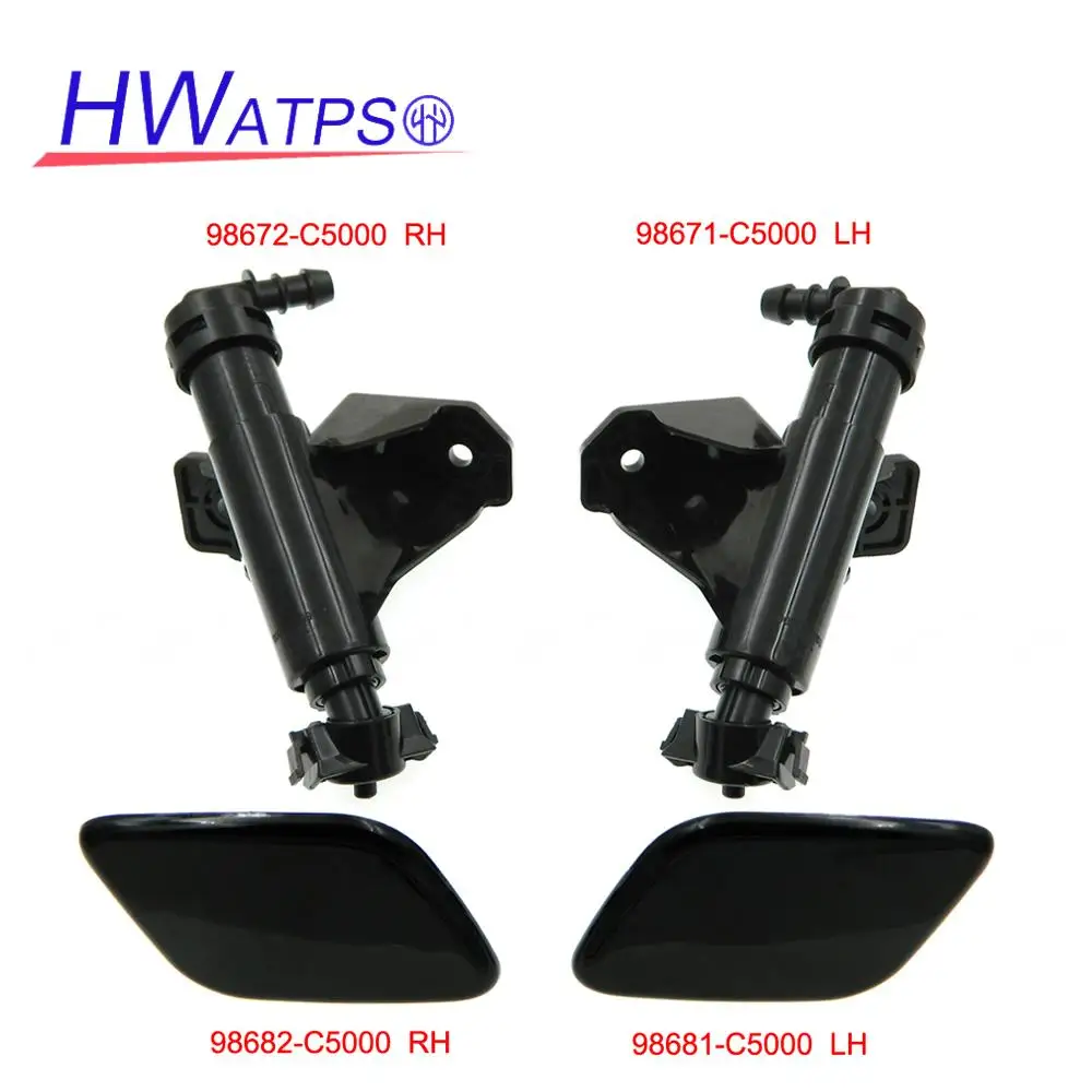 Новое сопло омывателя фар Jet & Cap 98671-C5000 98672-C5000 для Kia Sorento Sportage Ceed 98671C5000 98672C5000