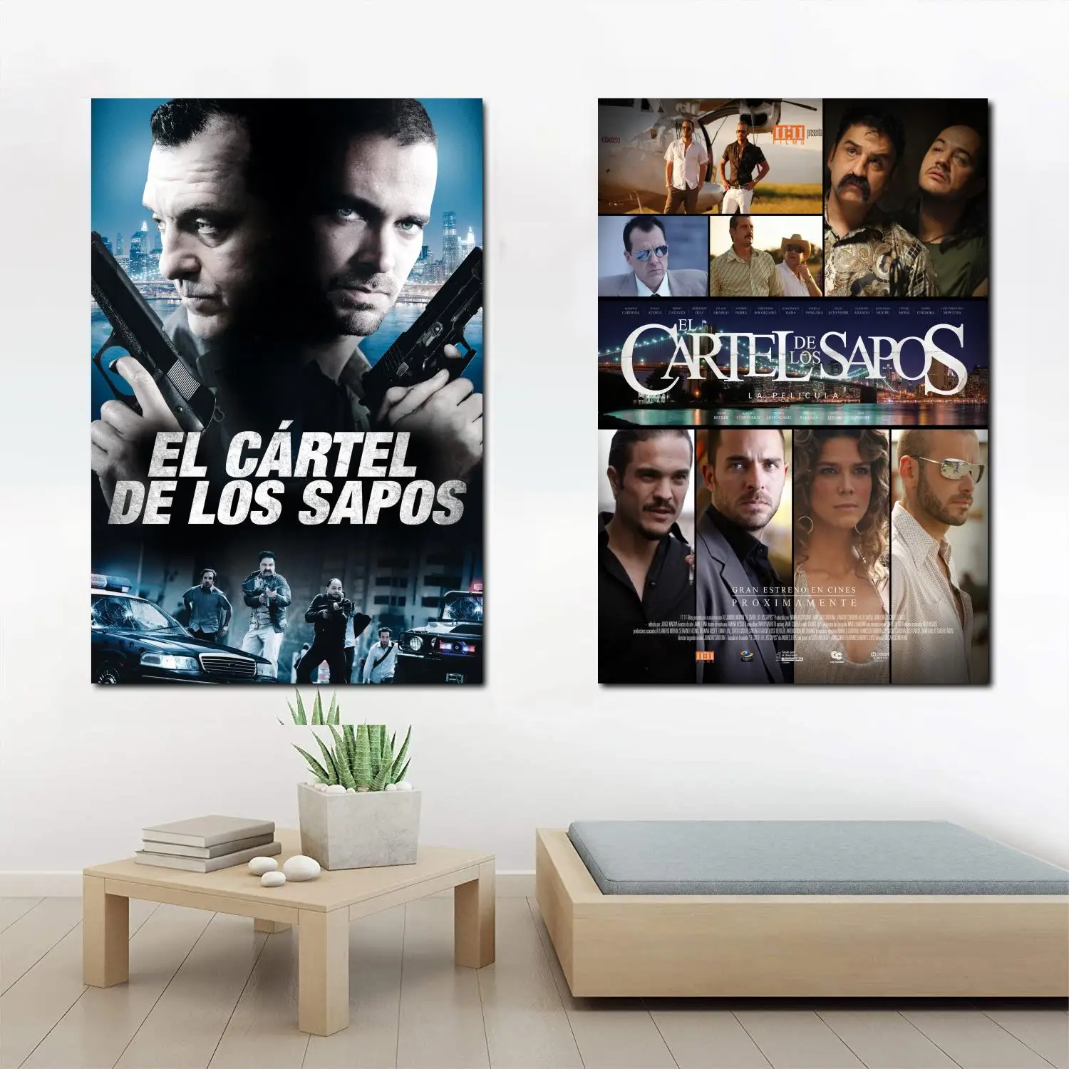 El Cartel De Los Sapos TV Show Canvas Art Poster and Wall Art Picture Print Modern Family bedroom Decor Posters