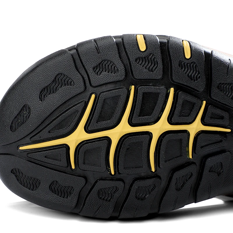 Summer Men Leather Sandals Fashion High Quality Water Beach Outdoor Non-slip Soft Comfortable Wear-resisting Non-slip Size38-47