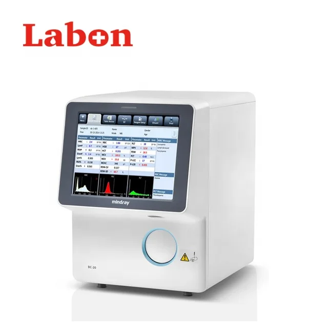 

Mindray hematology analyzer BC-20 new model replace BC-2800 and BC-3000plus