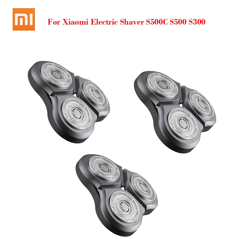 

Original Shaver Blade for xiaomi mijia Electric Shaver S500C S500 S300 shavers Razor Waterproof Dual-layer Blade Steel Blade