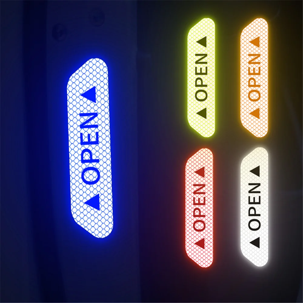 Отражатель двери автомобиля предупреждение о безопасности для Peugeot 206 207 CC 301 306 307