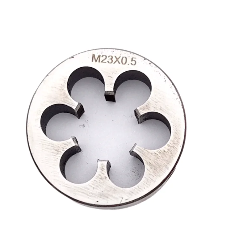 YRFL HSS 1 шт. Метрическая резьба правая левая круглая штамповка M21 M22 M23 X2 x 75x1 5X1 25x0 75x0 5