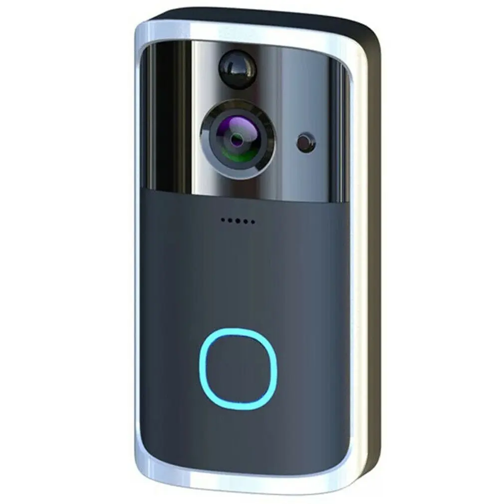 

Smart Wireless WiFi Doorbell Video Camera Phone Bell Intercom Home Security M7 720P Safe Wireless WiFi Doorbell Camera