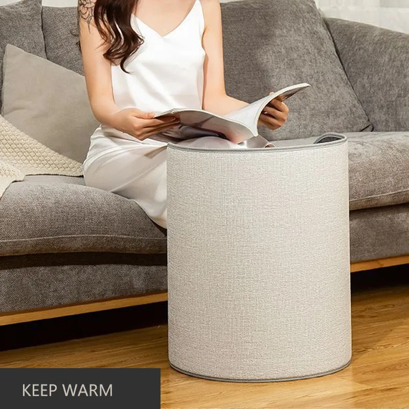 

Подогреватель для ног Электрический для офиса под столом подогреватель для зимнего общежития подогревающая грелка для ног Автоматическая ...