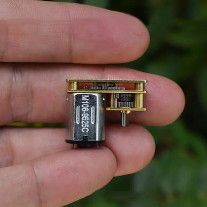 Мини-7-тип N20 цельнометаллический мотор-редуктор постоянного тока 6 В-12 В 60 об/мин