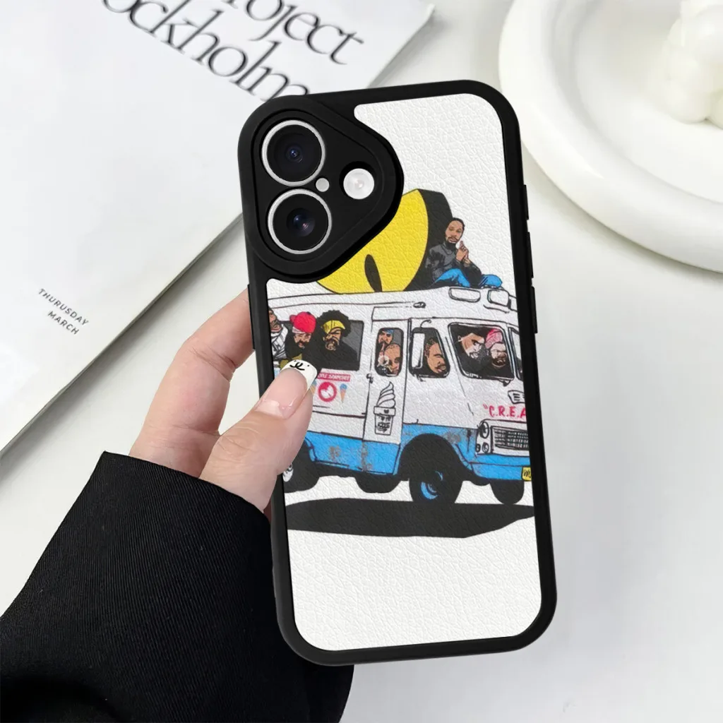 Чехол для телефона iPhone 16 Pro Max Силиконовый чехол WU-T-TANG CLAN Аниме