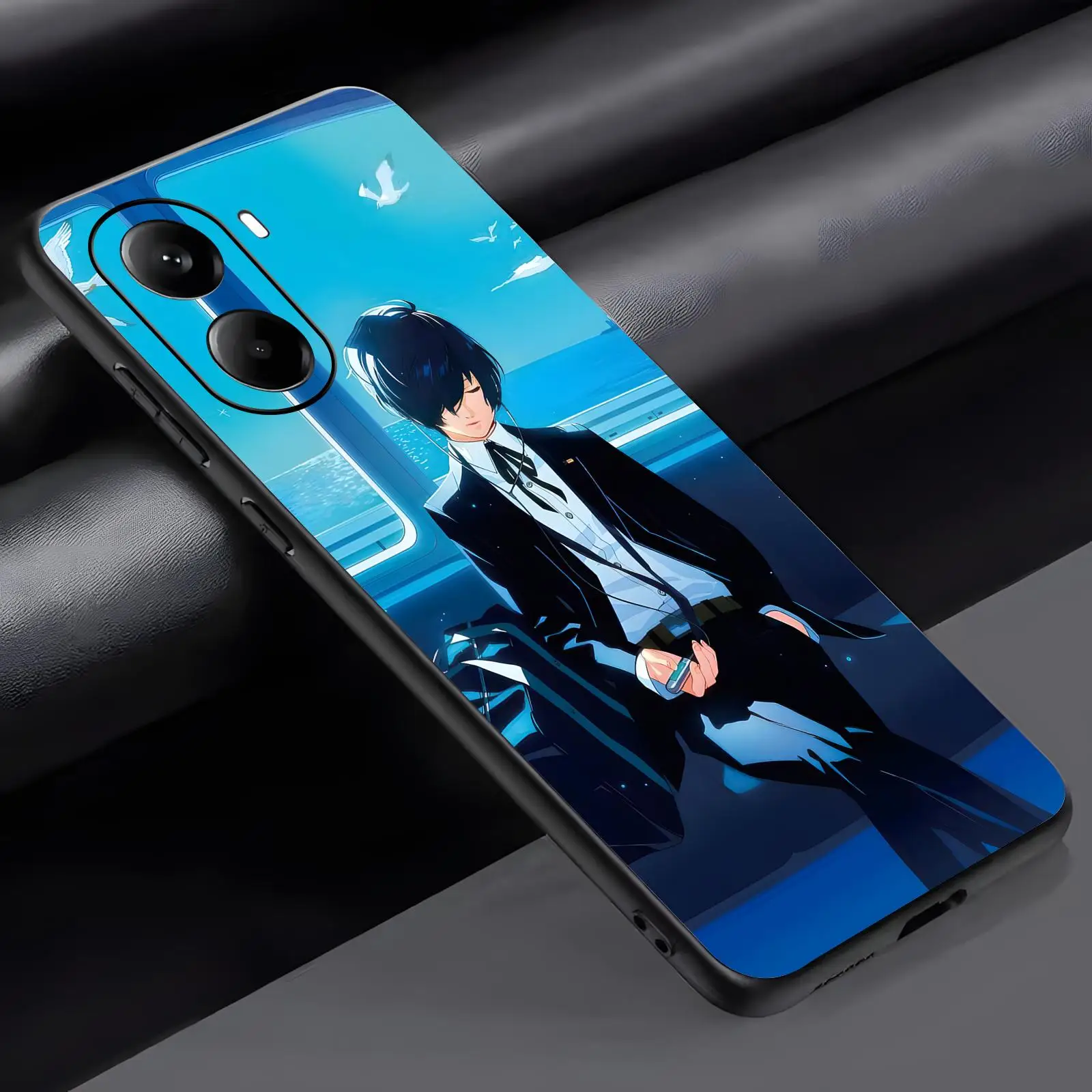 Фото Чехол для телефона HOT Game persona e 3 для Xiaomi POCO M7 M6 M5 X7 X6 X5 F7 F6 F5 Pro 5G, мягкий черный противоударный чехол №3