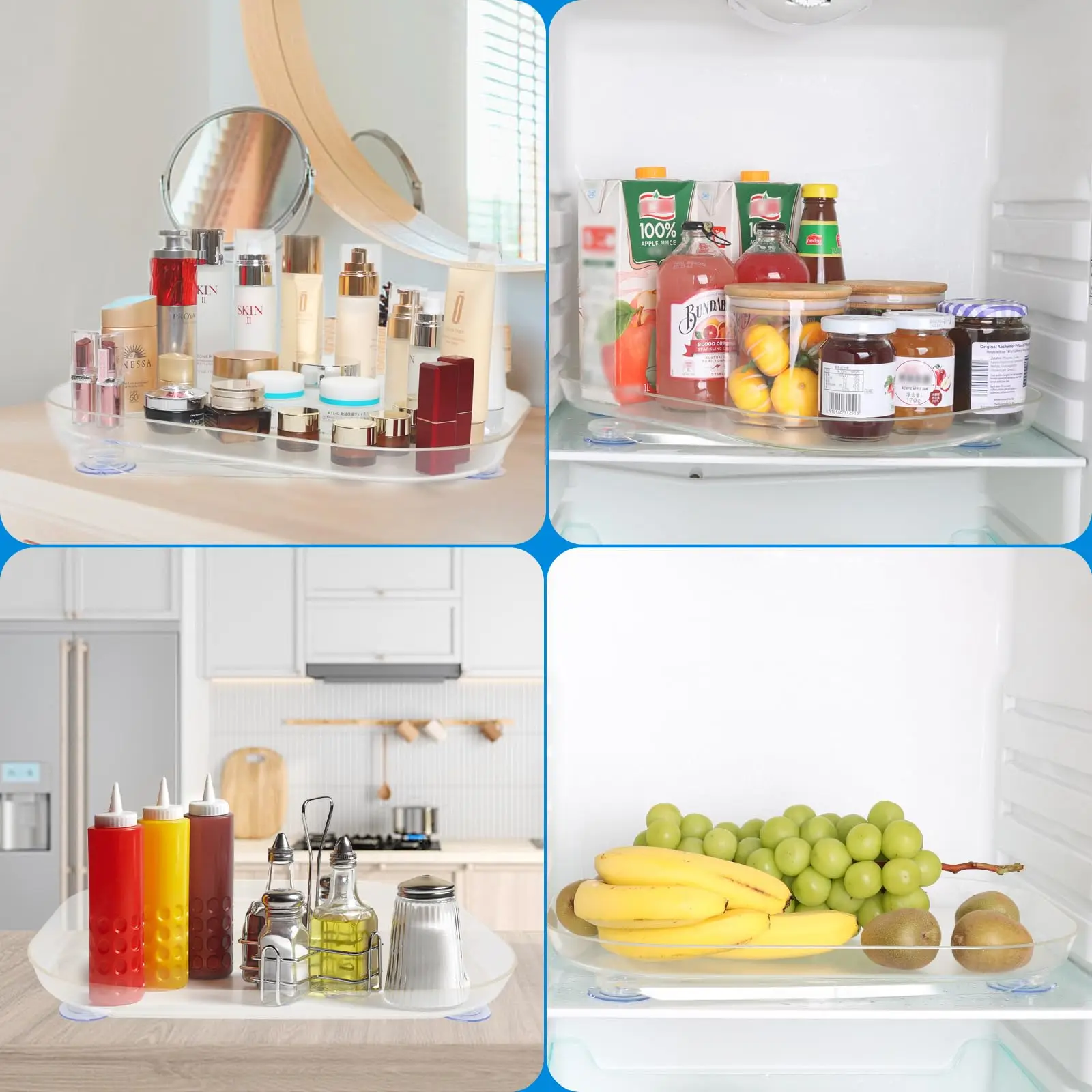 Проигрыватель-органайзер для холодильника 15 76 дюйма кухни