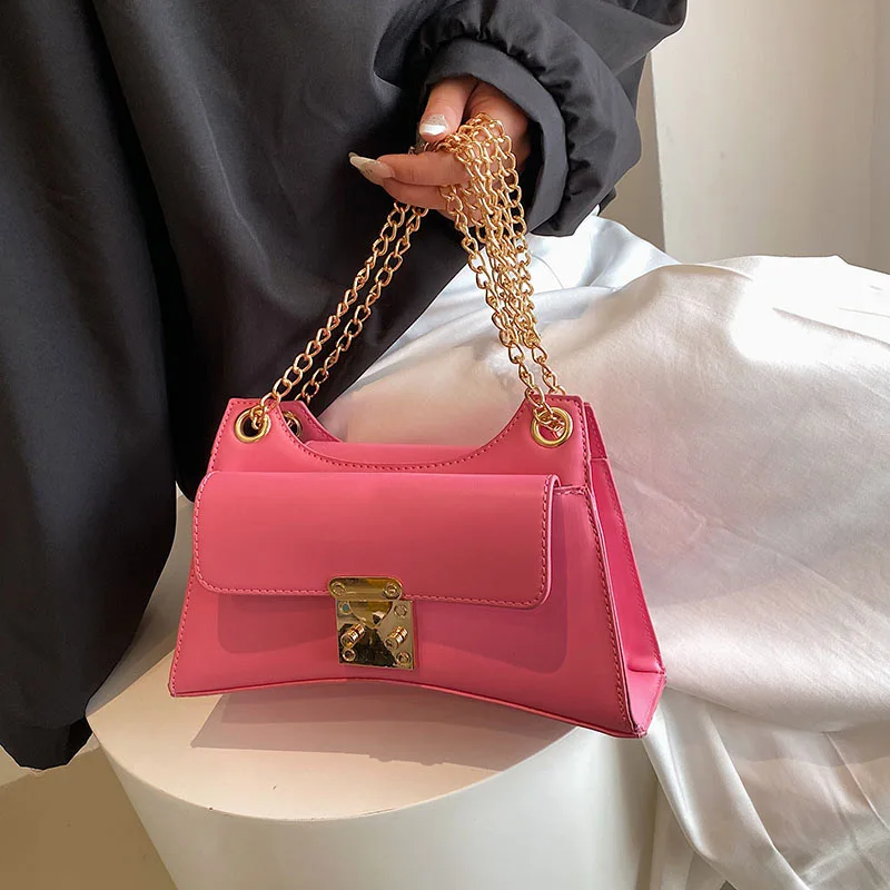 

Fashion Women Chain Bag Luxury Designer Women's Shoulder Bags Top Brands Female Handbags And Purse Quality Leather Crossbody Bag