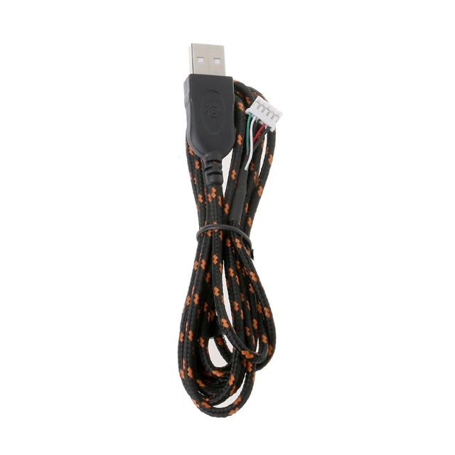 ПВХ нейлоновый USB-кабель для мыши | AliExpress