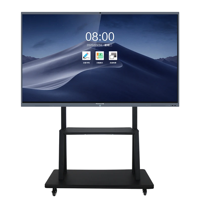 

Anti Glare 75 Inch LED LCD Display Monitor Touch Screen E Learning Interactive Flat Panel Smart Board for Office Meeting