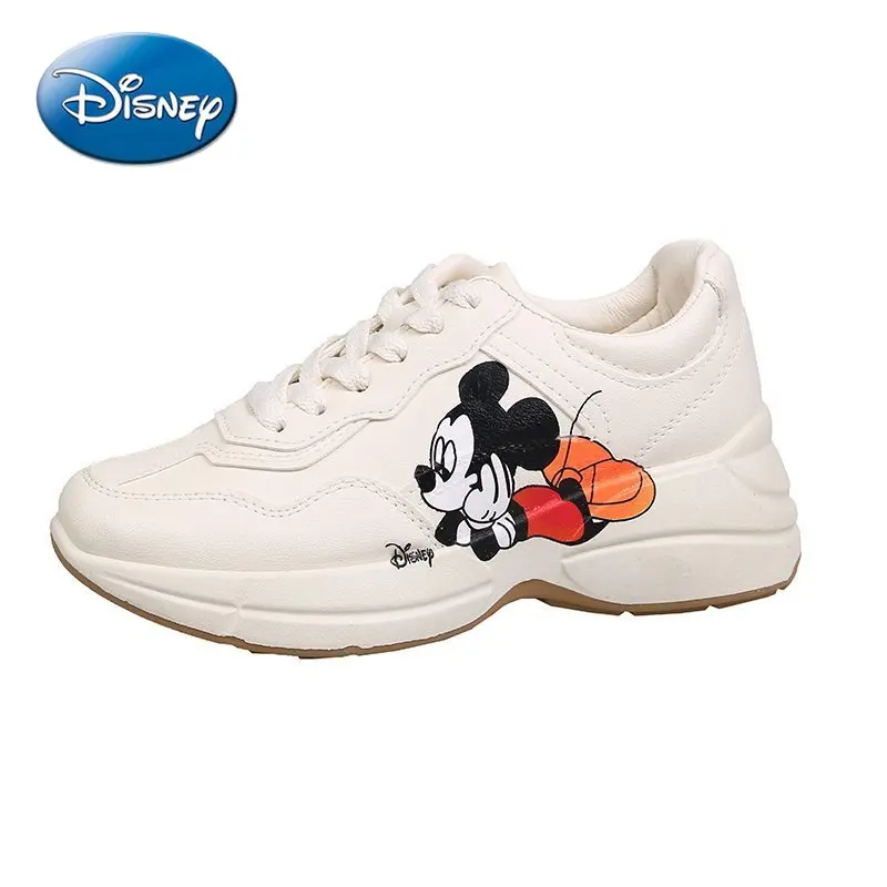

Original Disney Mickey Mouse Shoes Ladies Fashion Platform Shoes Comfortable Fashion Casual Shoes Sports Running Women's Shoes