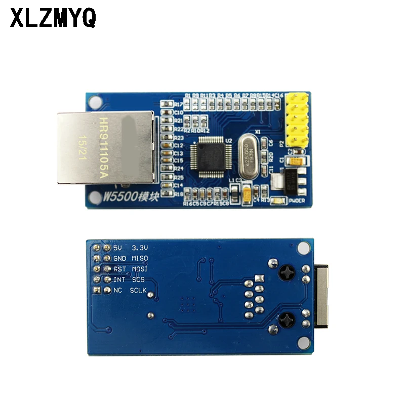 Сетевой модуль W5500 Ethernet Shield, поддержка TCP/IP 51/ STM32, микроконтроллер, программа 32K Bytes SPI 3,3 В/5 В, для самостоятельной сборки, электроника