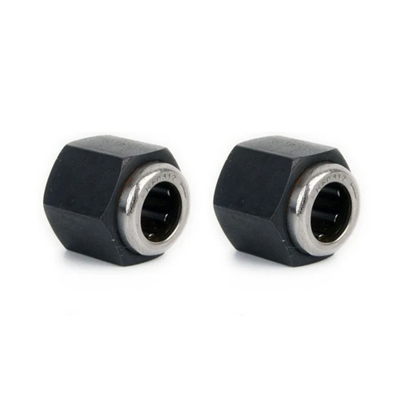 2PCS R025 12mm One Way Bearing Hex Nut for HSP 94188 94122 1/8 1/10 RC Model Car Buggy Truck VX 28 21 18 16 Nitro Engine