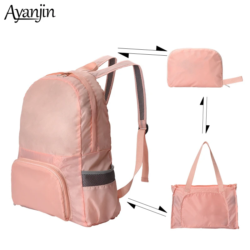 Lightweight Packable Backpack Foldable ultralight Outdoor Handbag Folding Backpack Travel Daypack Bag Sports Daypack Men Women