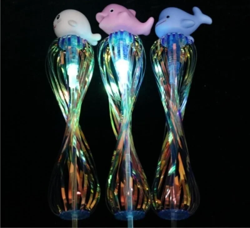 

Dolphin Variety Twisting Music Bubble Flower Magic Wand Glowing Rainbow Circle