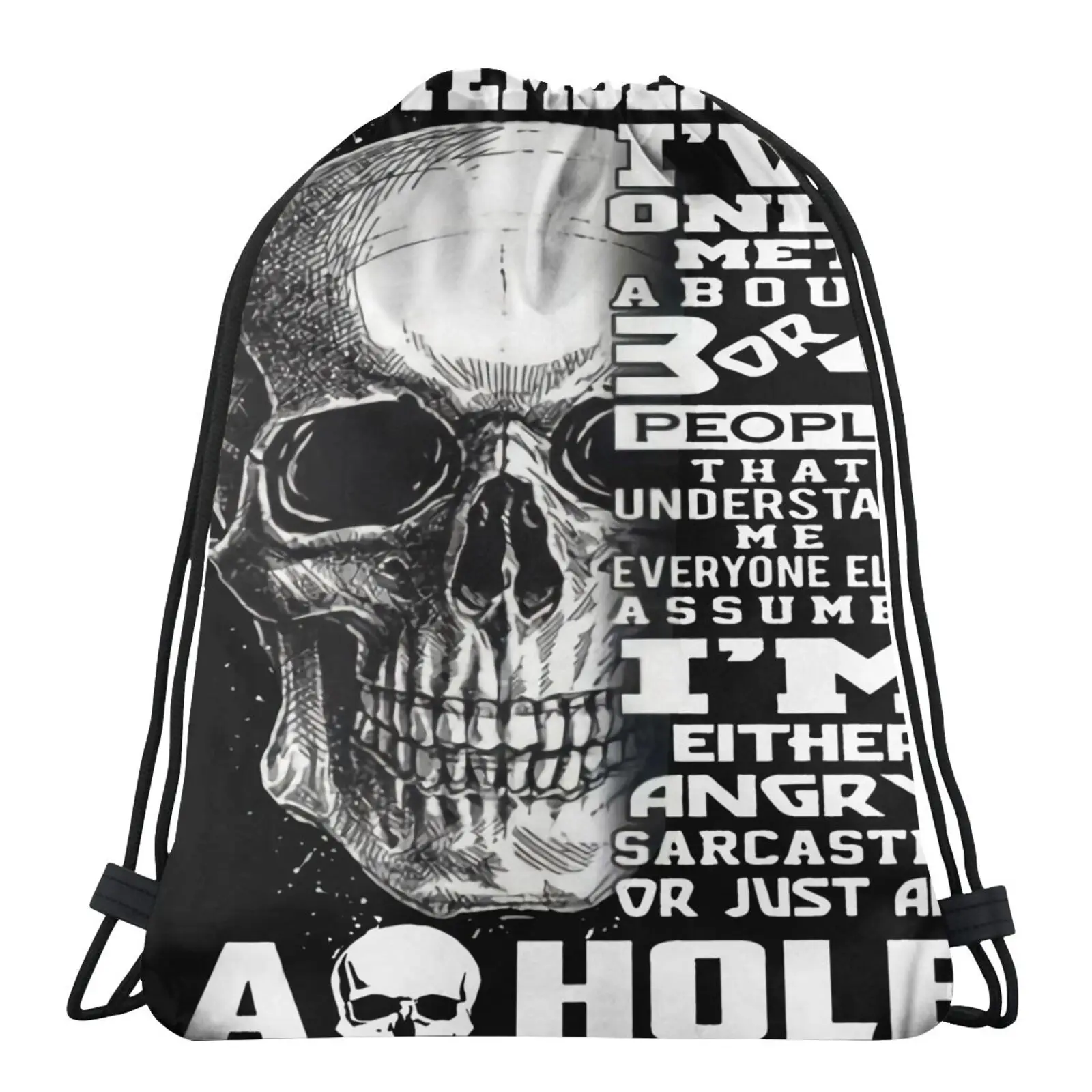 

Мужской рюкзак с черепом для мальчиков и девочек