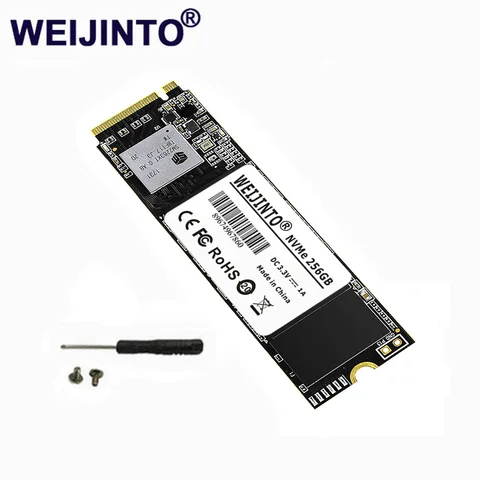 PCIe SSD NVMe M.2 256 ГБ 512 ГБ 128 ГБ ТБ WEIJINTO M2 твердотельный накопитель 2280 мм HD Жесткий диск для ноутбука и настольного компьютера