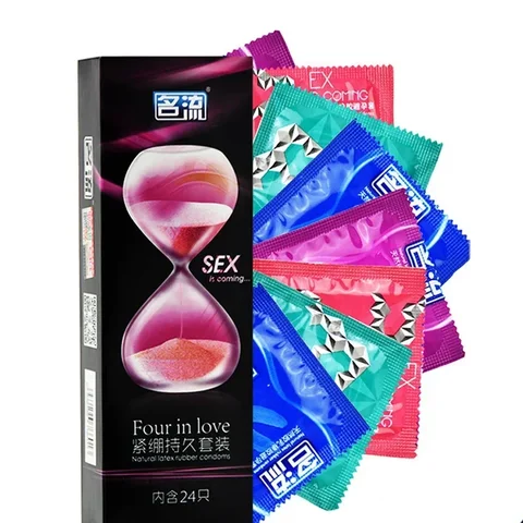 Презервативы из натурального латекса, 30/24 шт