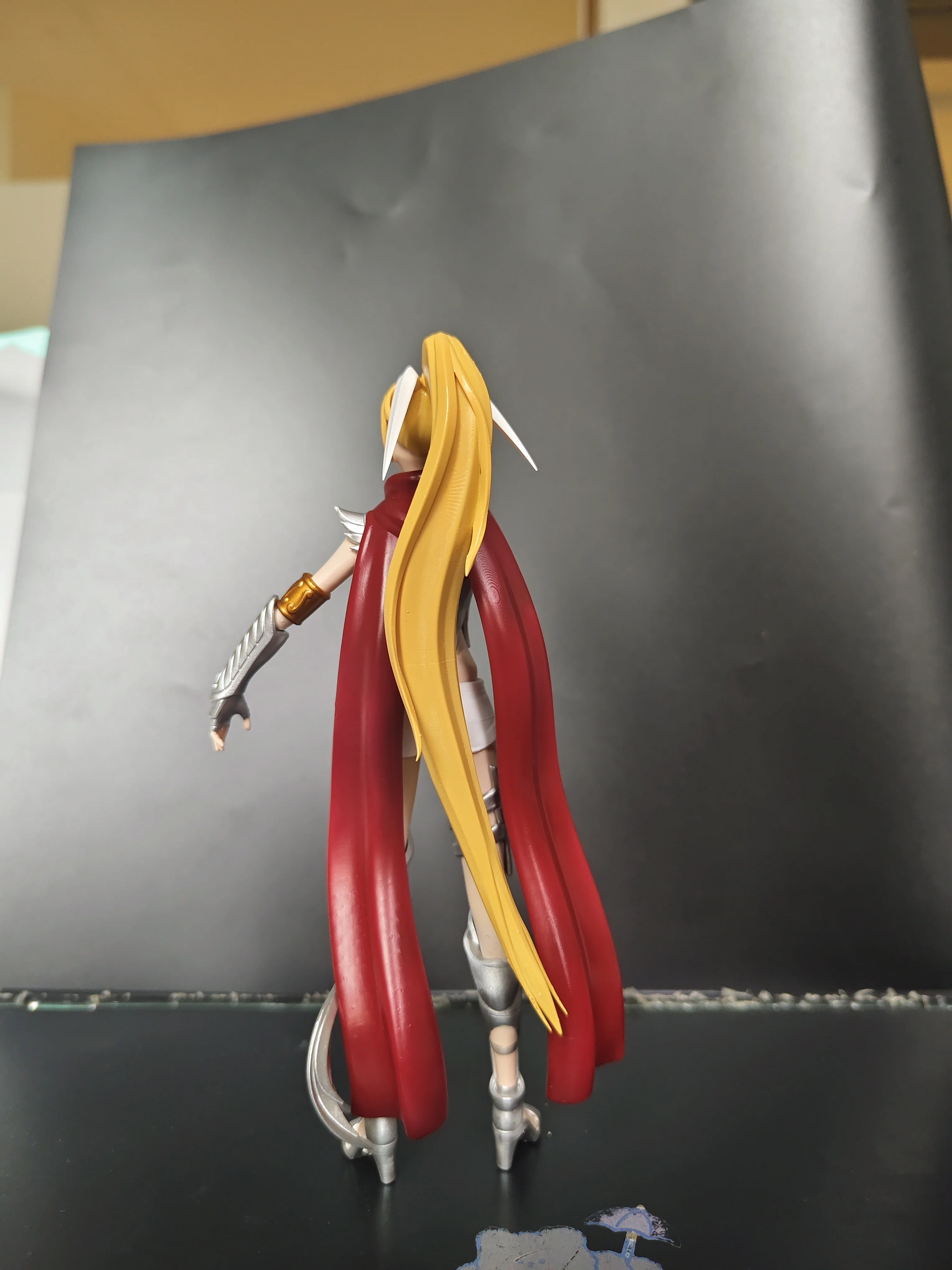 Фото Saint Seiya The Lost Canvas LC-Crane Yuzuriha Серебряная статуя Saint Aries Shion's Junior Sister из смолы Коллекционная модель №5