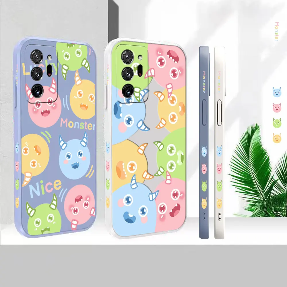 

Cover For Samsung A50 A30 A20S A10S A10 A14 Note 20 10 9 M32 M22 M12 M40S M80S M60S A02 Pro Plus Super Little Monster Case Funda