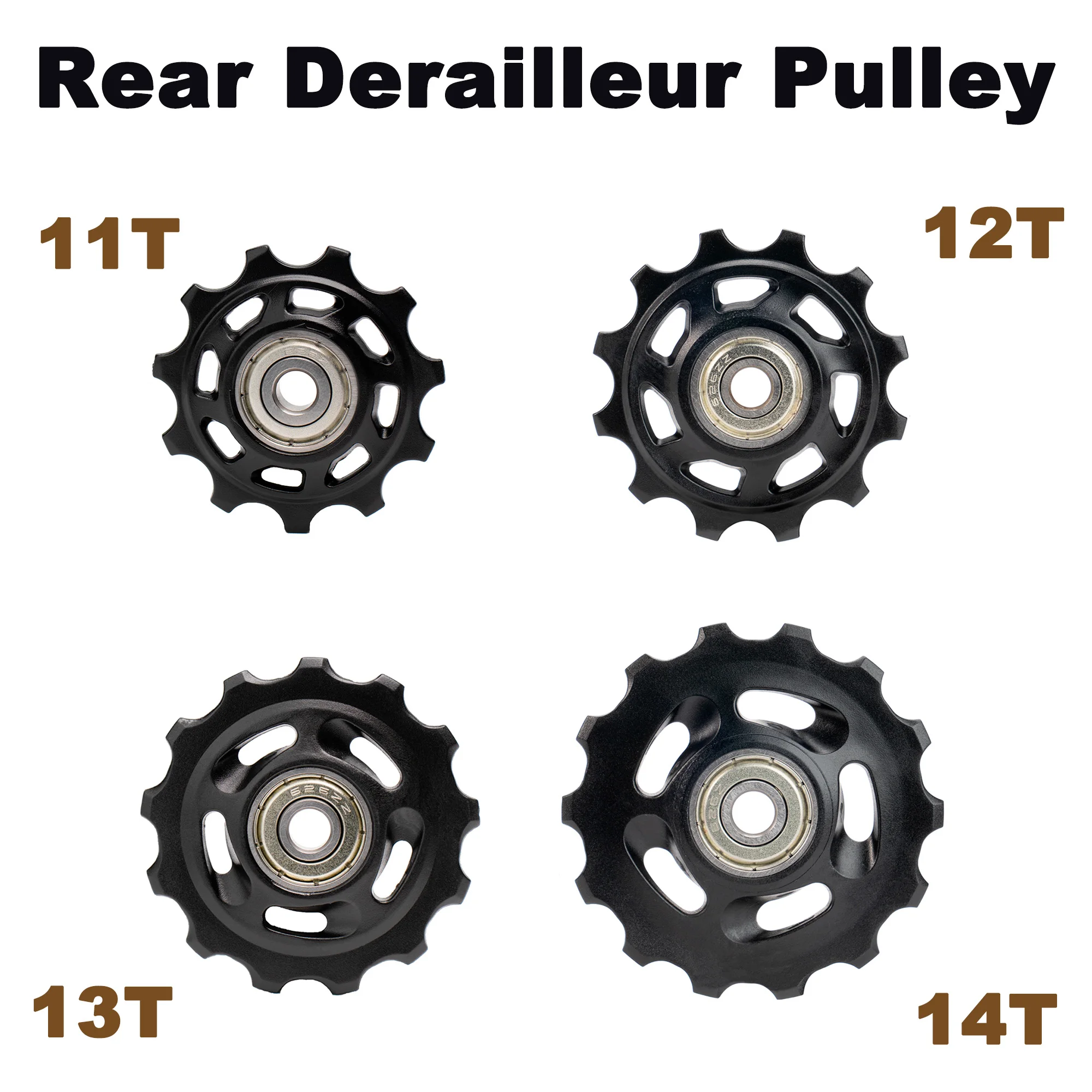 Подшипник заднего направляющего колеса для горного велосипеда 11T 13T шкив