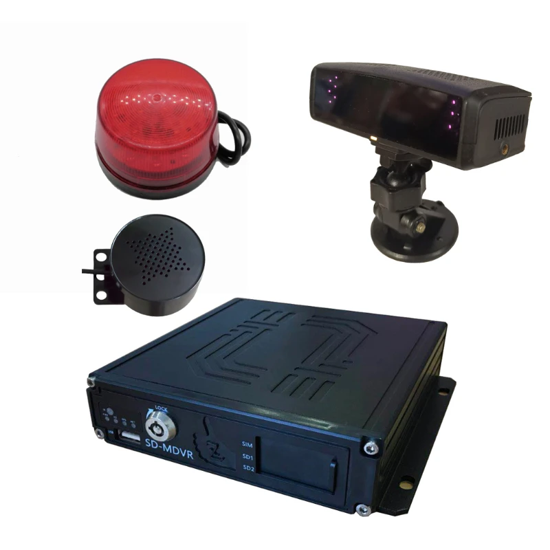 

4g driver fatigue monitor system with flash light yawning/smoking/calling/block/distraction detection for India