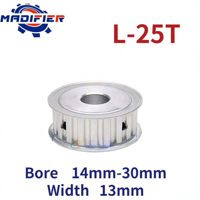 Двустороннее плоское отверстие для зубчатого шкива типа AF 25 Зубцов