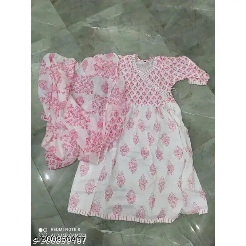 Женская этническая курта и дупатта Anarkali из вискозы для девочек