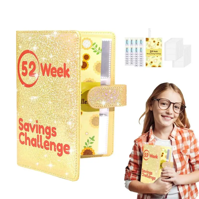 Блокнот-органайзер для экономии 52 недели