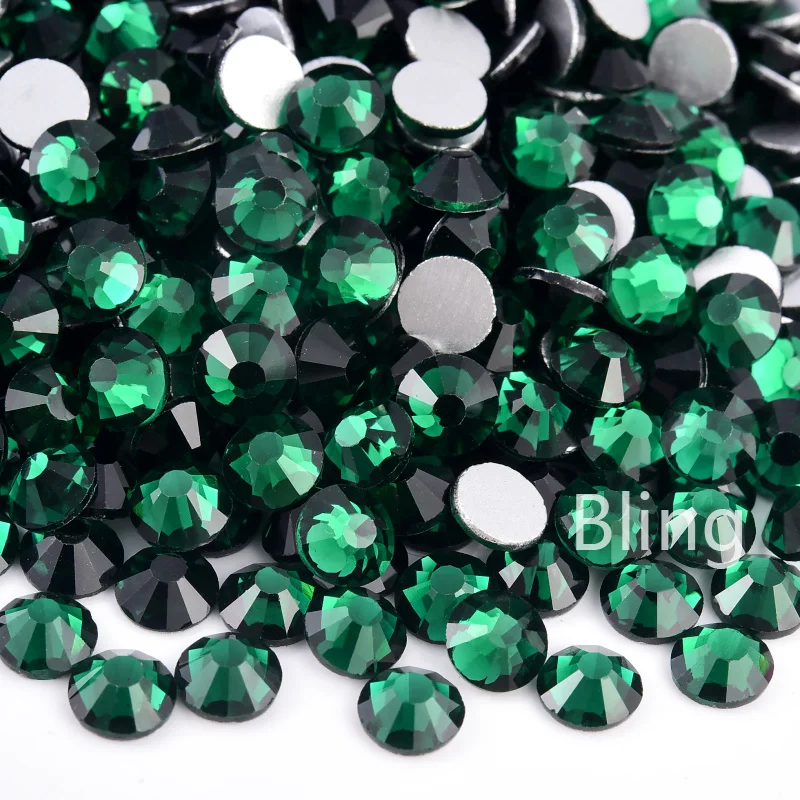 Стразы BLINGINBOX Bling 2028 зеленые без горячей фиксации