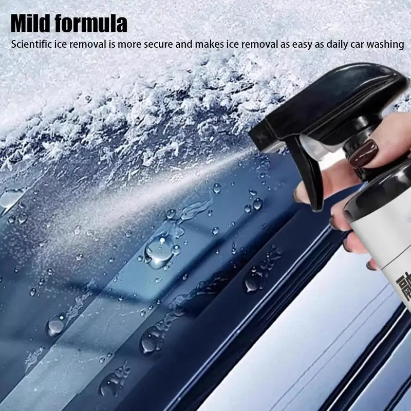De-icer для лобового стекла автомобиля 500 мл De-Icer автомобильных дворников и зеркал