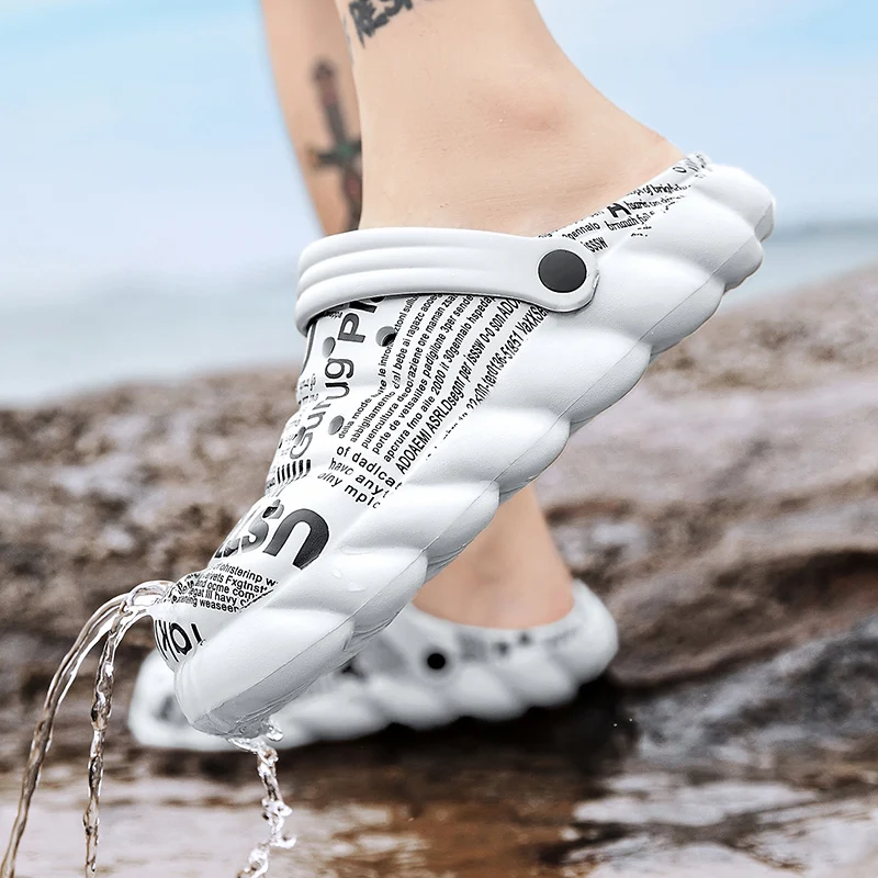 

Beach Sandals Men Fishing Sandals EVA Summer Garden Clogs Men Sandal Outdoor Sports Slippers Zapatos Hombre Zapatillas Hombre