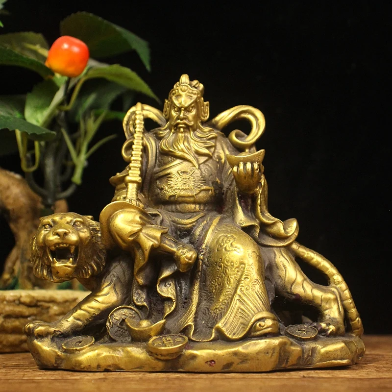 Zhao Gongming god of wealth decoration pieces of the god of wealth ZhaoGongming idol household shop decorative feng shui