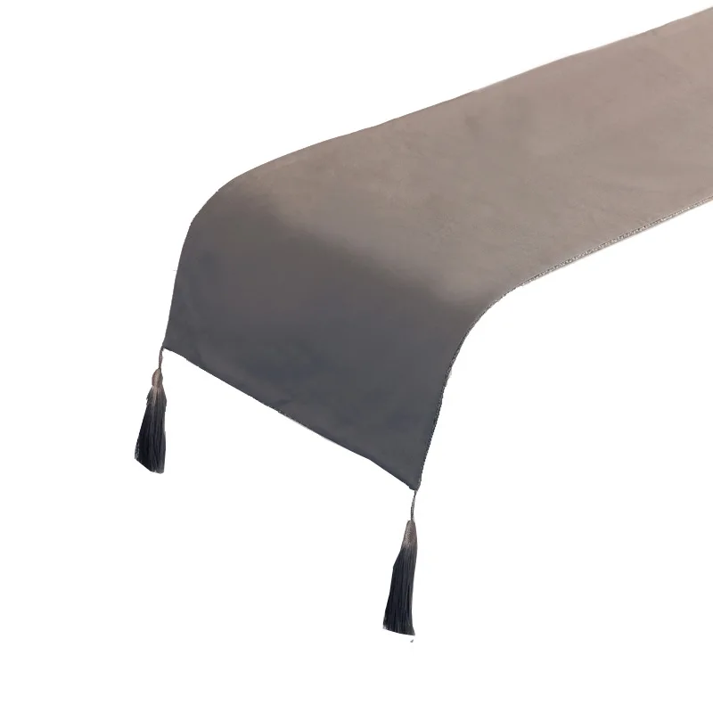 Северная Европа современная простая однотонная кровать для отеля двухсторонняя