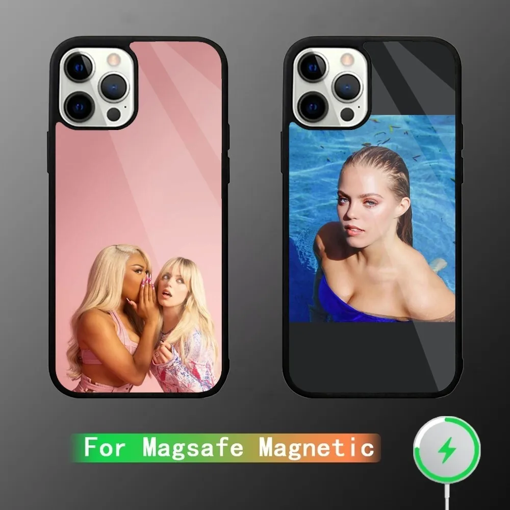 Чехол для телефона R-Renee Rapp Not My Fault iPhone 15 14 13 12 11 Plus Pro Max Mini Magsafe с магнитной