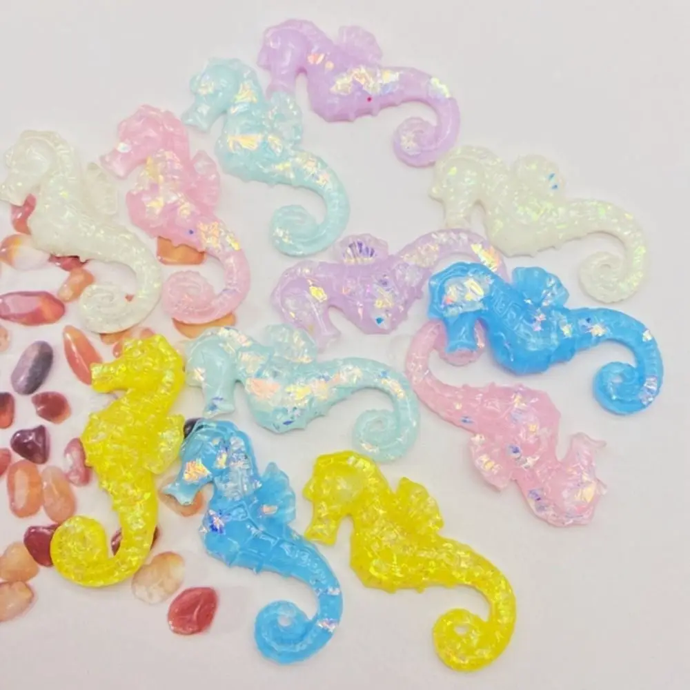 

10Pcs Kawaii Cute Mixed Cartoon Seahorse FlatBack Resin Cabochons Scrapbooking DIY Jewelry Craft Decoration Accessories