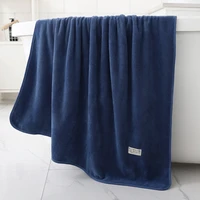 70x140cm thicked coral fleece bath towel swimming beach towels soft for home bathroom towels mens bathrobe textile