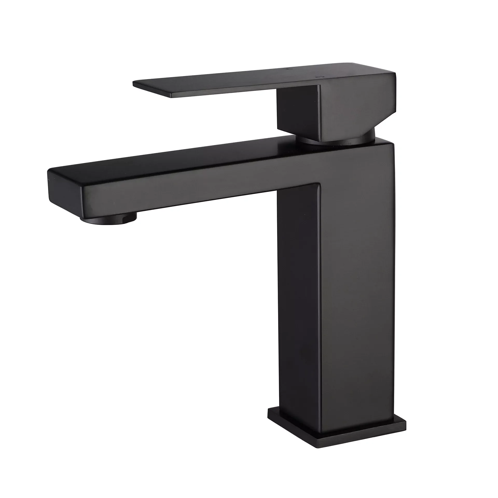

Luxury Rose Gold Bathroom Faucet Deck Mount 304 Stainless Steel Cold and Hot Black Sink Tap