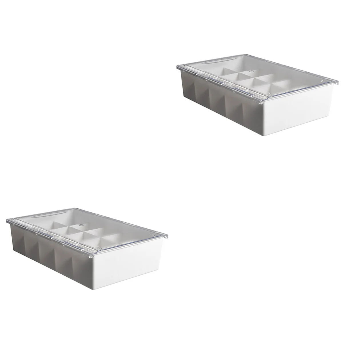 

Sock Organizer Storage Box Plastic Containers Clothes Classified Basket