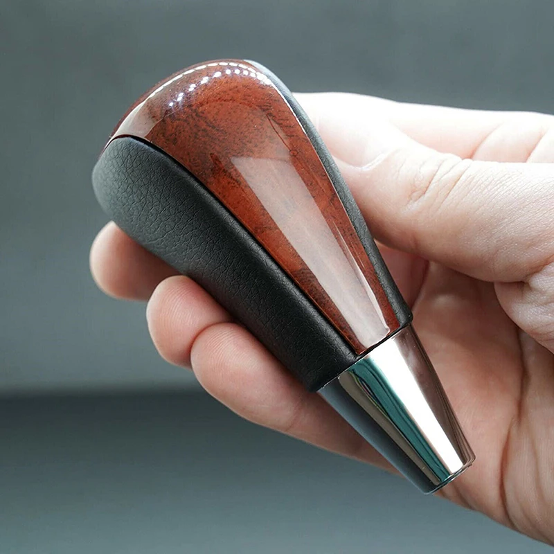 Ручка переключения передач черного + ДРЕВЕСНОГО ЦВЕТА подходит для Toyota 4runner Tacoma