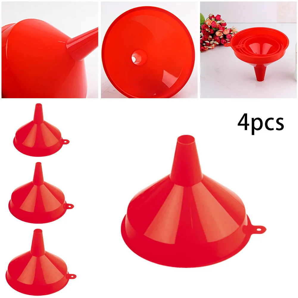 4 шт. многофункциональная пластиковая воронка-фильтр для красного вина |
