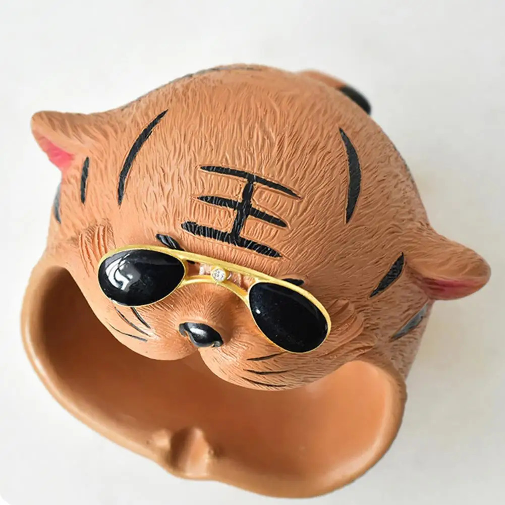 Пепельница легкая в чистке пепельница ручной работы с тигром бульдогом