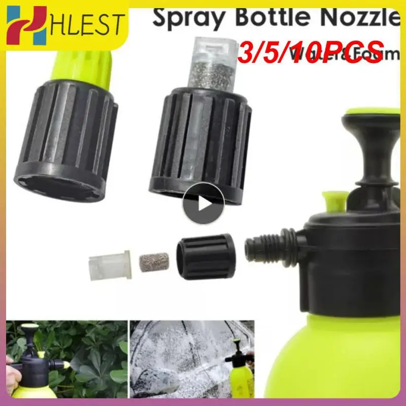 

3/5/10PCS Practical Manual Pressurized Foam Water Spray Easy To Install Simple Operation Manual Foam Nozzle Car Accessories