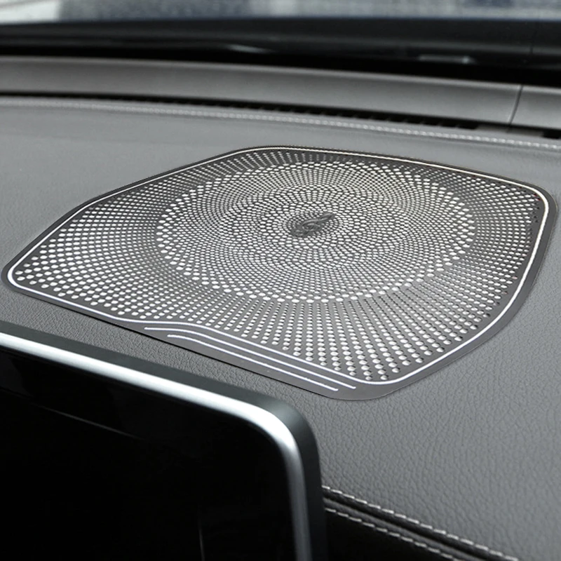 

Стайлинг автомобиля аудио динамик приборная панель громкоговоритель крышка наклейки отделка Аксессуары LHD для Mercedes Benz W205 GLC класс C180 C200