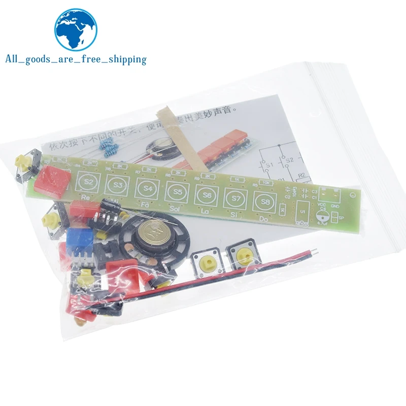 TZT 1 комплект DIY Kit NE555 компонент электроника модуль органа для электрического