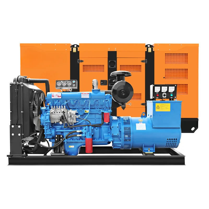 Дешевый мощный бесшумный Электрогенератор работающий от двигателя Ricardo /yuchai /weichai